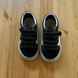 Toddler Black Vans